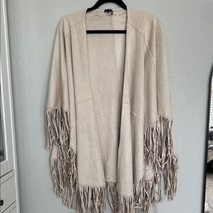 Alberto Makali Tan Fringe Faux Suede Western Cape